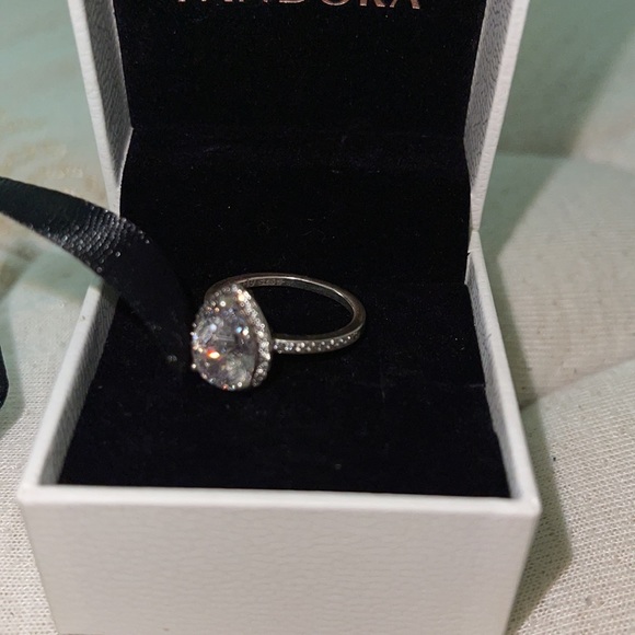 Pandora Tear Drop Ring - Picture 2 of 2